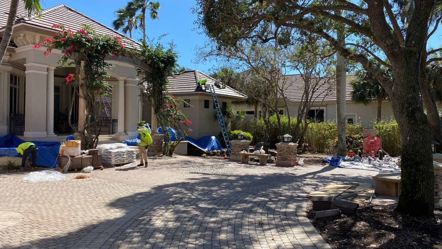 Residential Concrete Tile Replacement in Bonita Bay FL by International Roofing