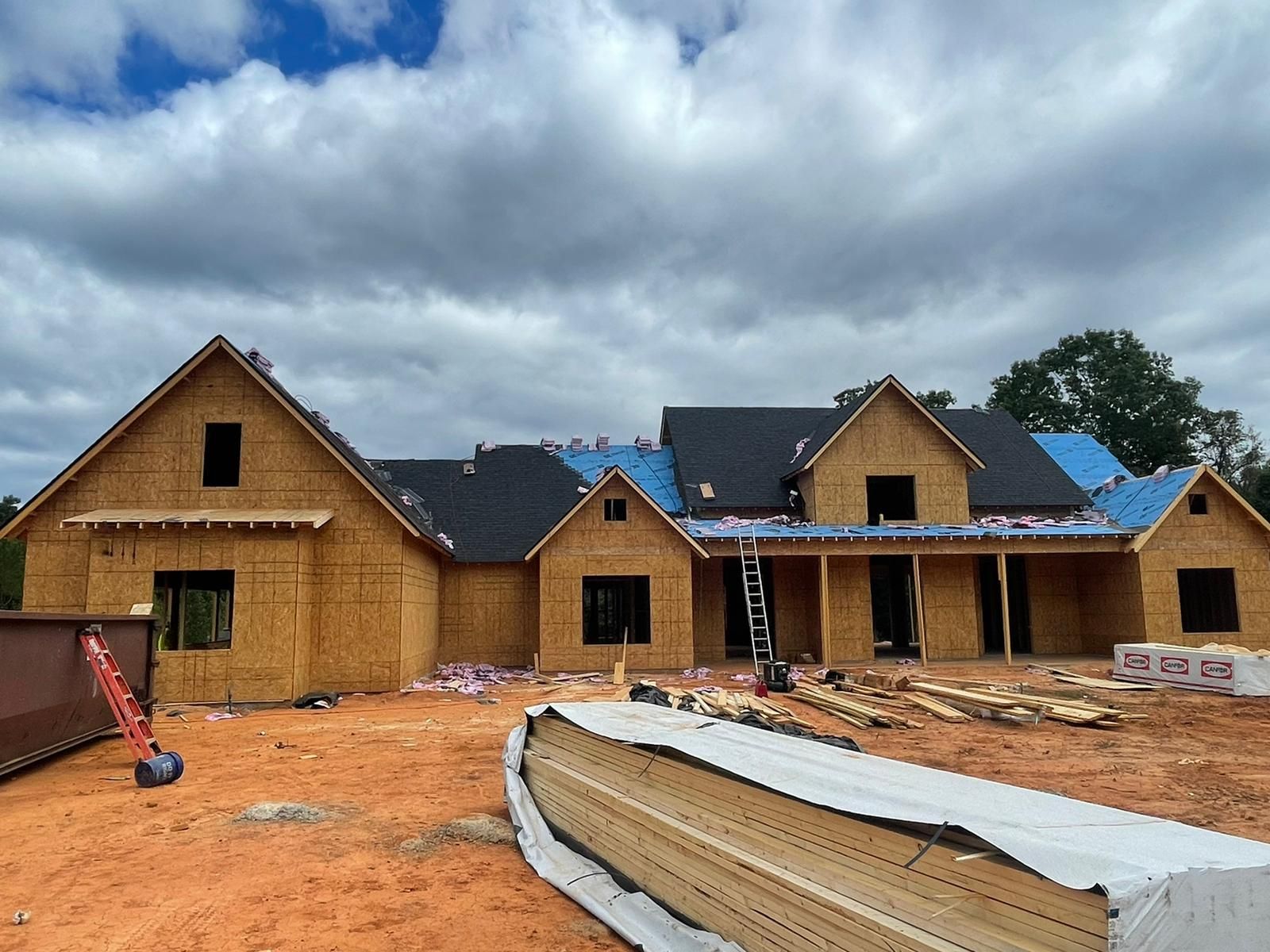 New Construction Residential Roofing Installation using Owens Corning by Inspector Roofing and Restoration