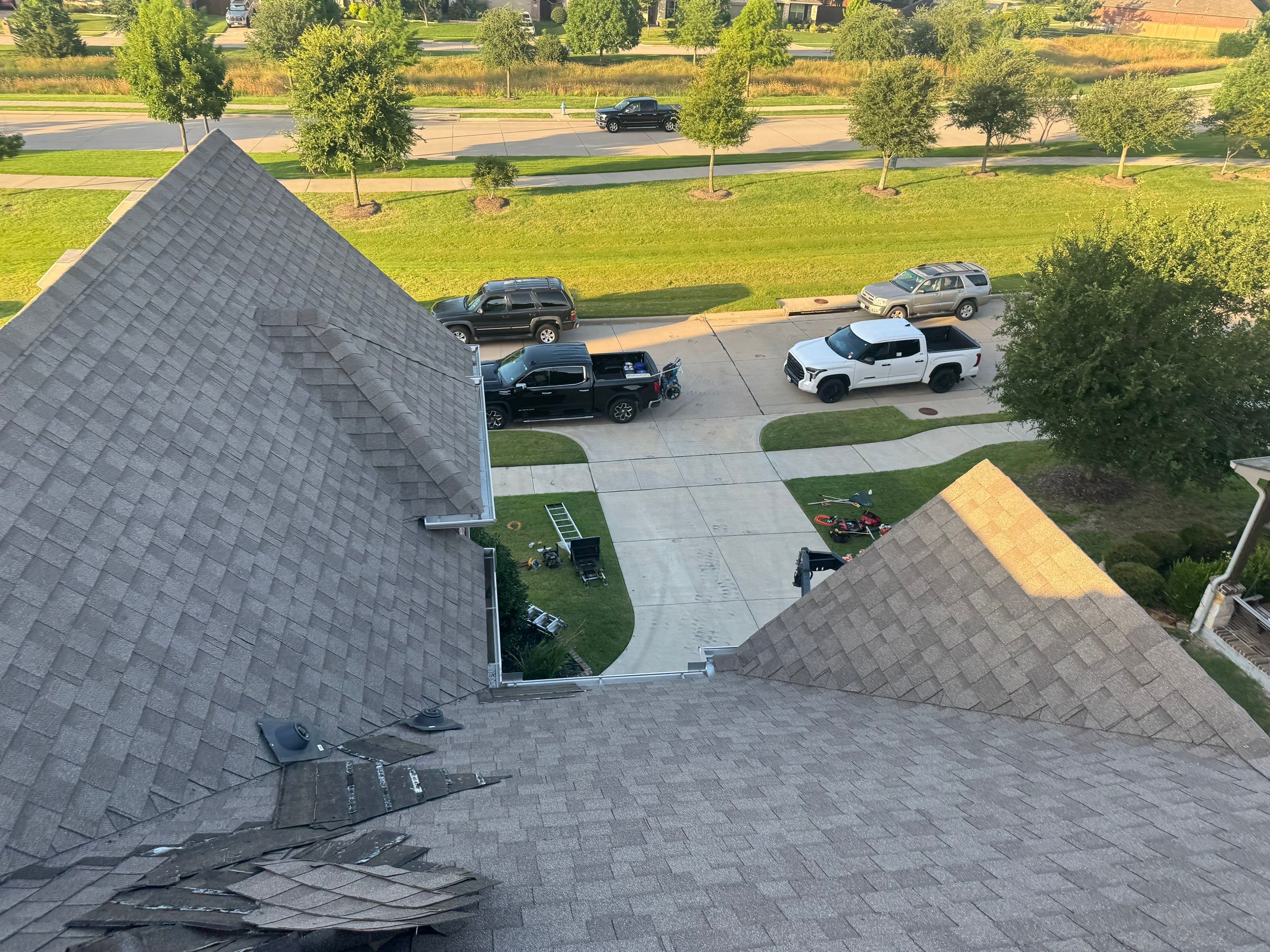 Inspection Wind damages and ceiling leaks McKinney, TX by NIMBUS GENERAL CONTRACTORS, LLC