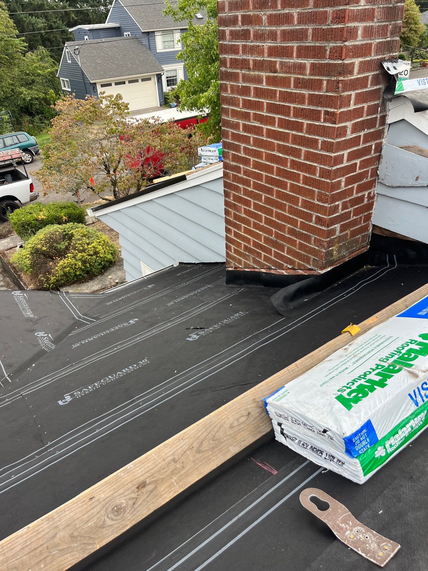 Project in Portland by Tom Leach Roofing