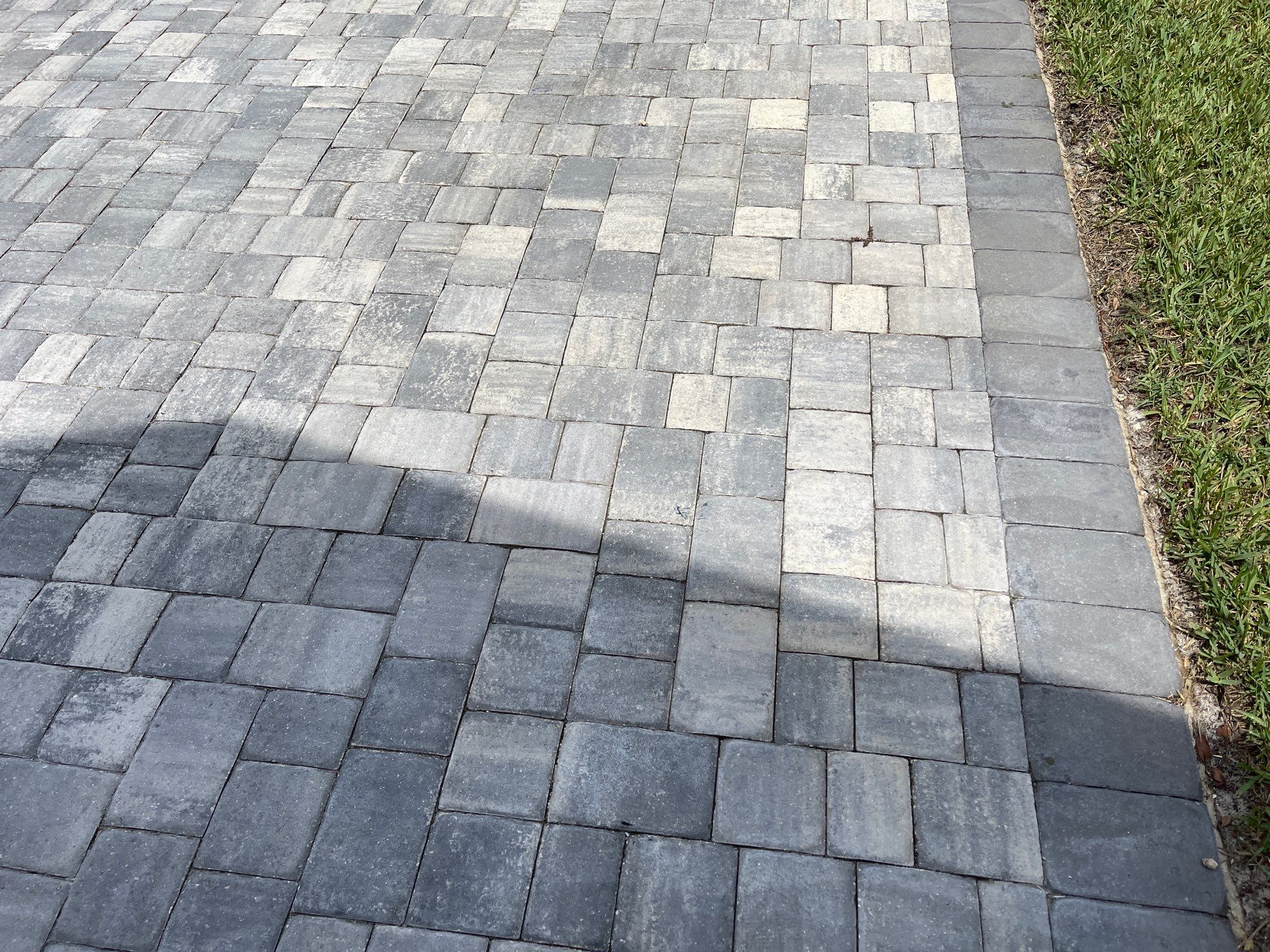 Paver Driveway using Concrete Sealant by DuraSeal