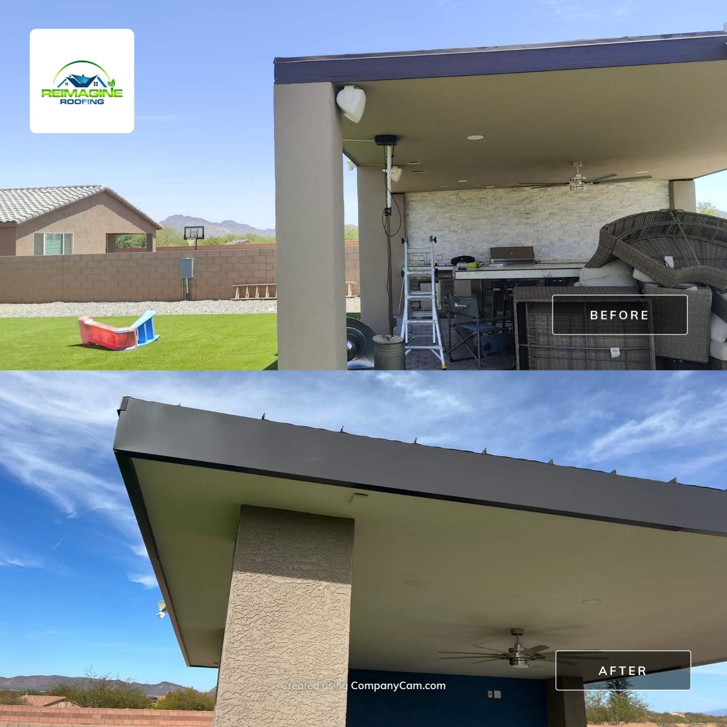 Dark Bronze Standing Seam by Reimagine Roofing