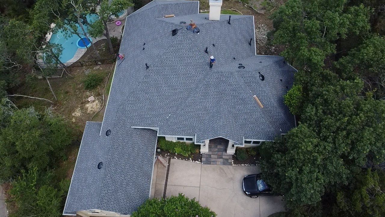 Pewter Gray - GAF Timberline HDZ by RoofsOnly.com