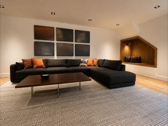 Basement Finishing Project with Home Gym and Sauna in Prospect by Authentic Carpentry