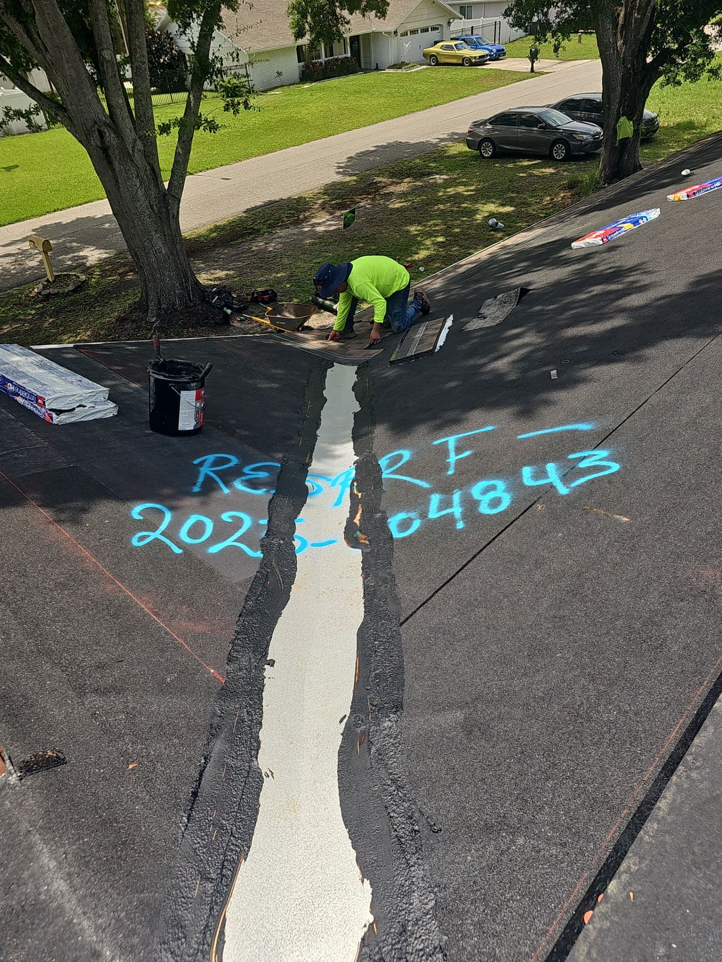 Project in Land O' Lakes 34639 by Mitchell Roofing Company LLC 