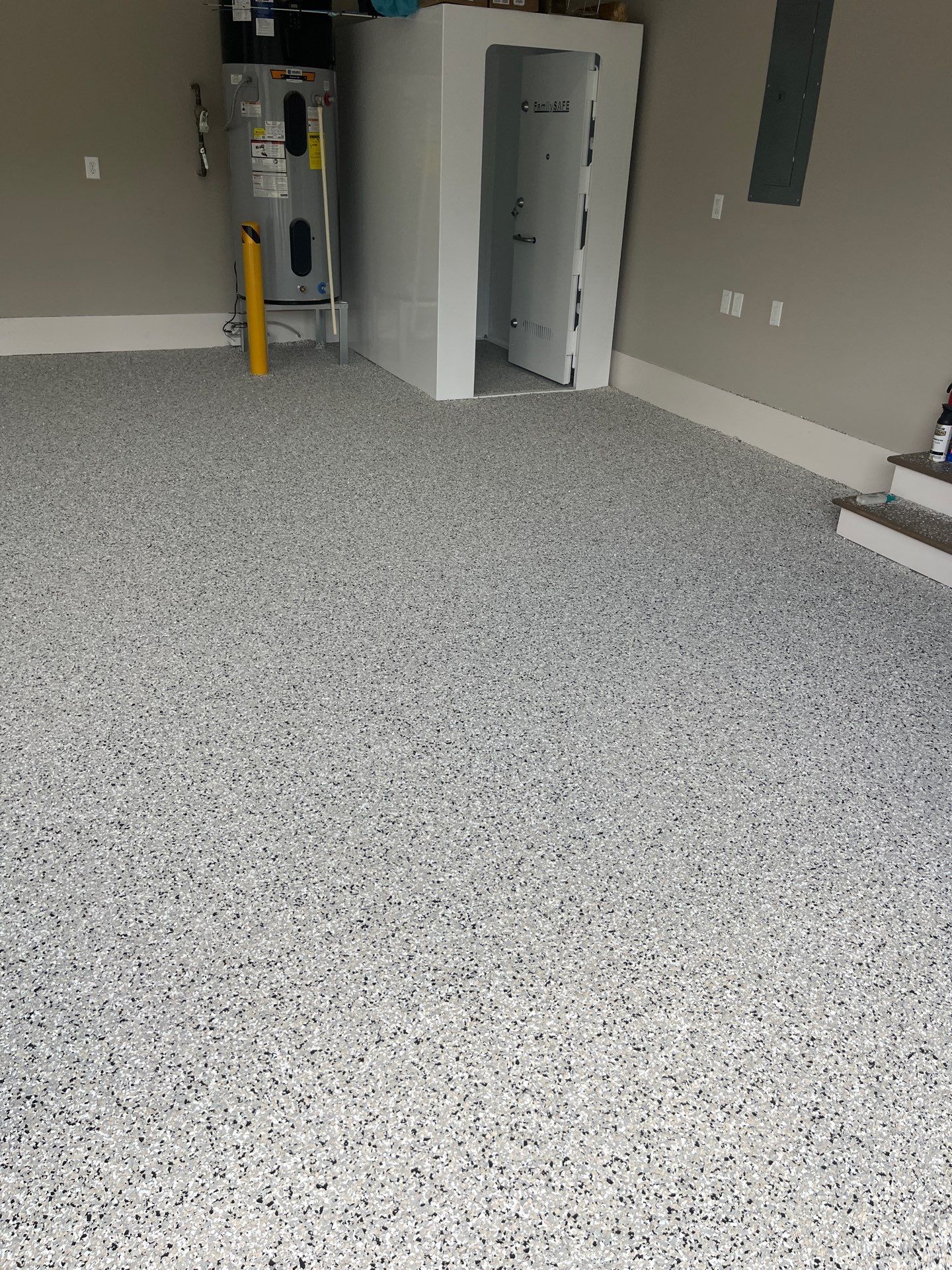 Garage Floor Coating using Cabin Fever by My Garage Floor Guys