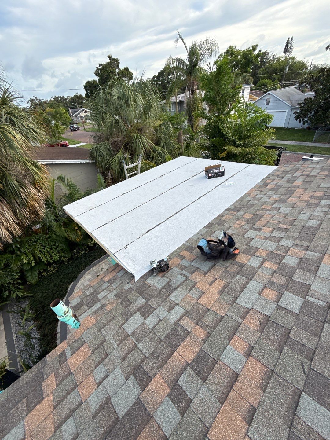 Project in St. Petersburg 33711 by Mitchell Roofing Company LLC 