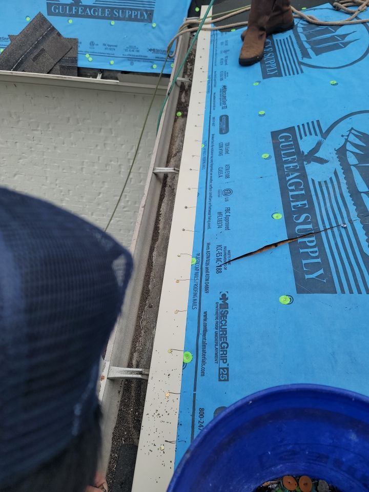 Residential Roofing Installation using Roof Replacement by American Roofing & Construction LLC