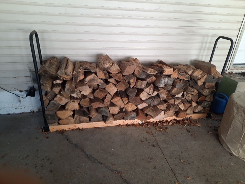 Firewood Delivery  using Seasoned Firewood by Mike Jones & Sons Tree Service LLC 