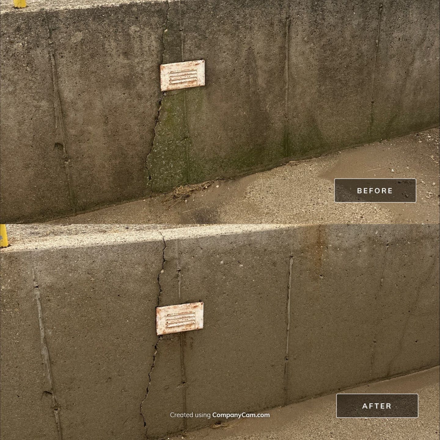 Project in McHenry by Simmons Power & Soft Washing