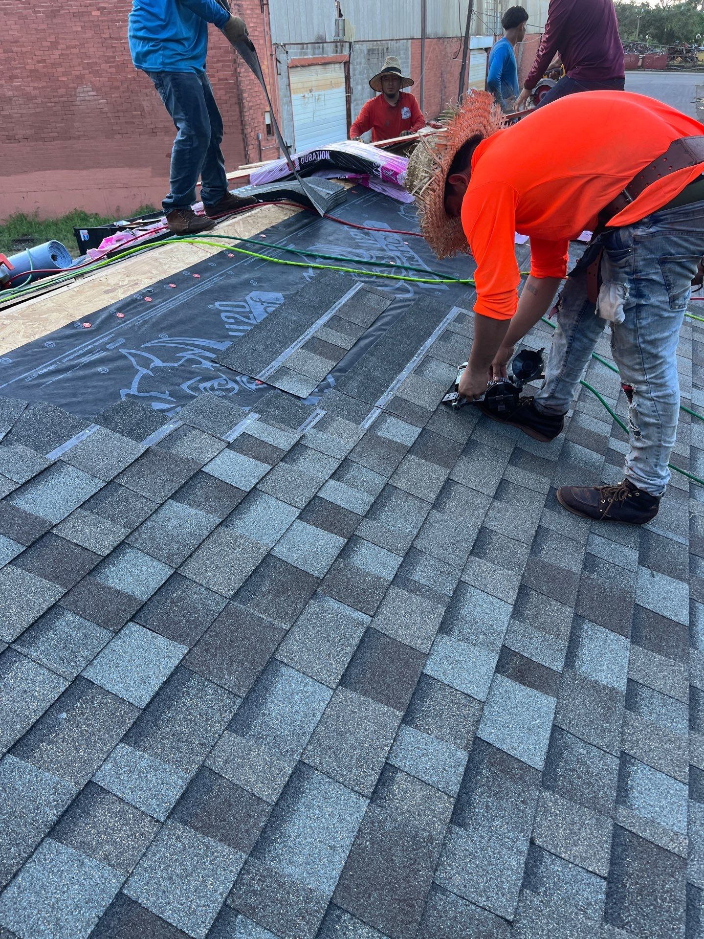 Residential Roofing Repair using Owen's Corning Duration (Lifetime) Shingles by Roof Repair Company