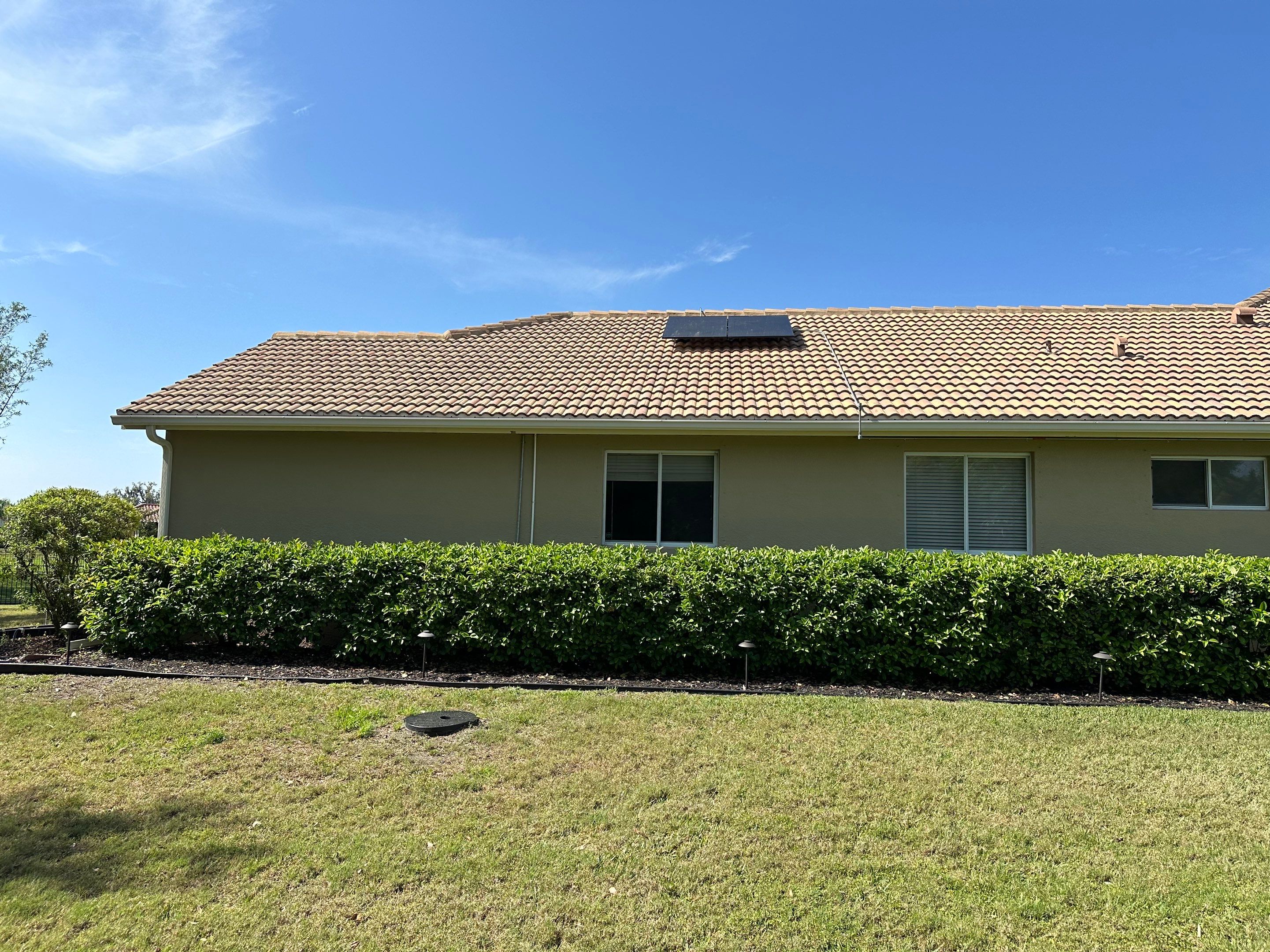 Concrete Tile Roof Cleaning in Winding River Community, Bradenton, FL | Sunshine AquaWash by Sunshine AquaWash