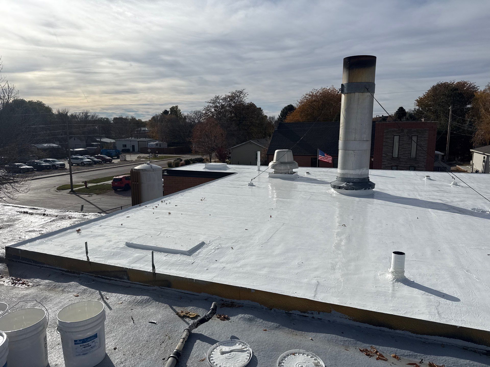 Roof Restoration – Gordon Memorial Hospital by Tillotson Enterprises
