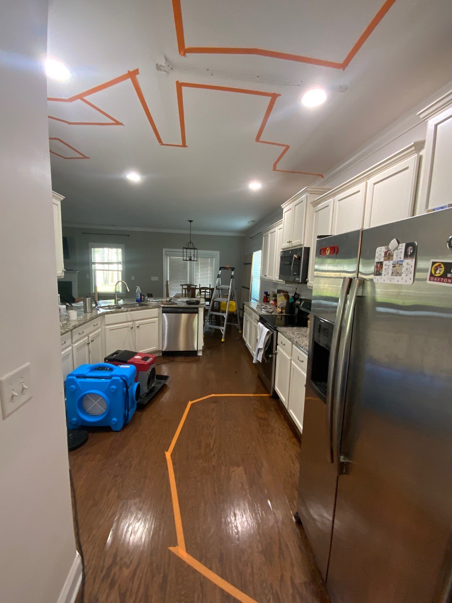 Water Damage Project in Sneads Ferry by Home Disaster Medics