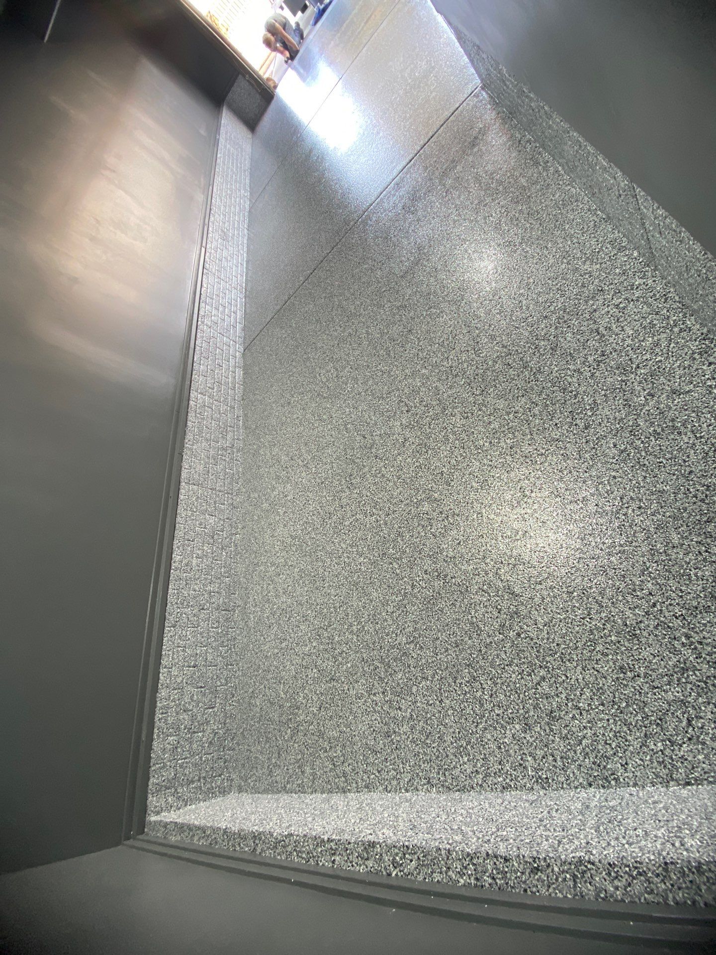 Brashed Gray 1/4" by Granite Garage Floors