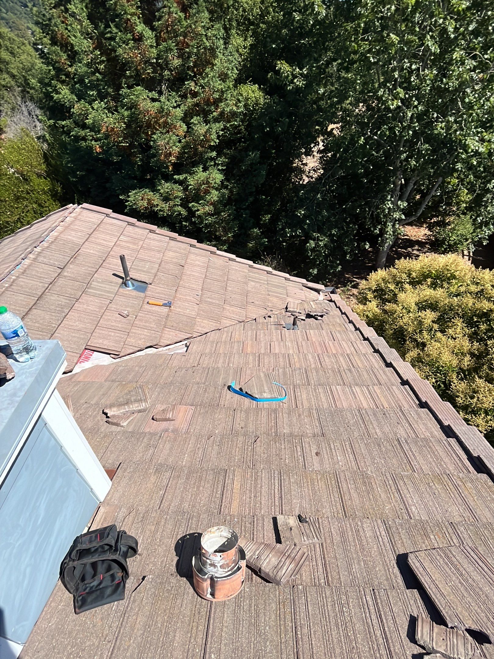 Weathered Brown Concrete Tile by Reimagine Roofing