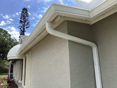 Gutter Installation Project in Estero FL