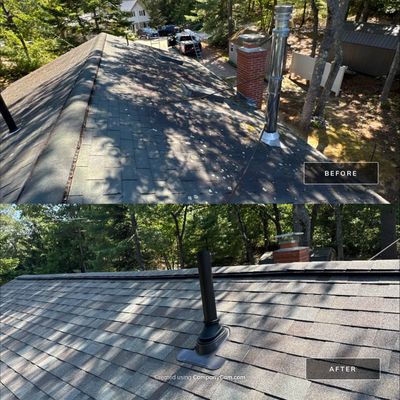 Roof & Shed Replacement in Center Ossipee, NH – Owens Corning Driftwood