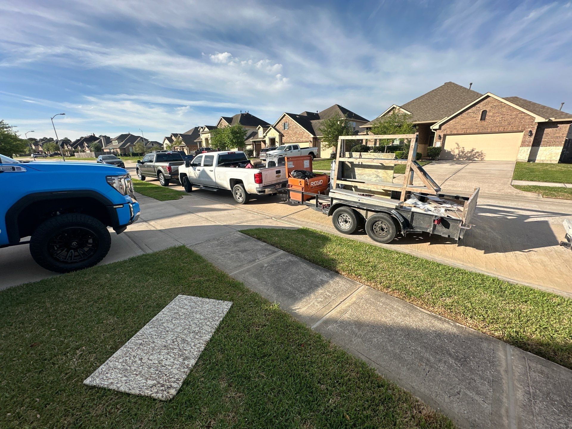 Kitchen Remodel and Outdoor Fireplace in Tomball, TX by SophAlx LLC