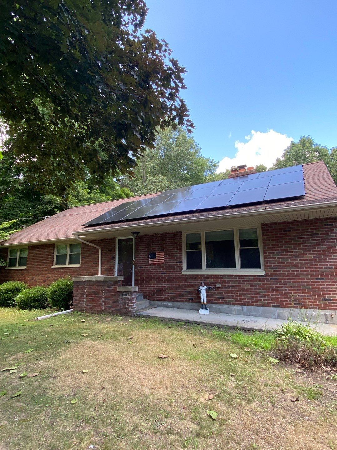 Solar Panel Installation and Tree Removal by Infinity Solar Systems