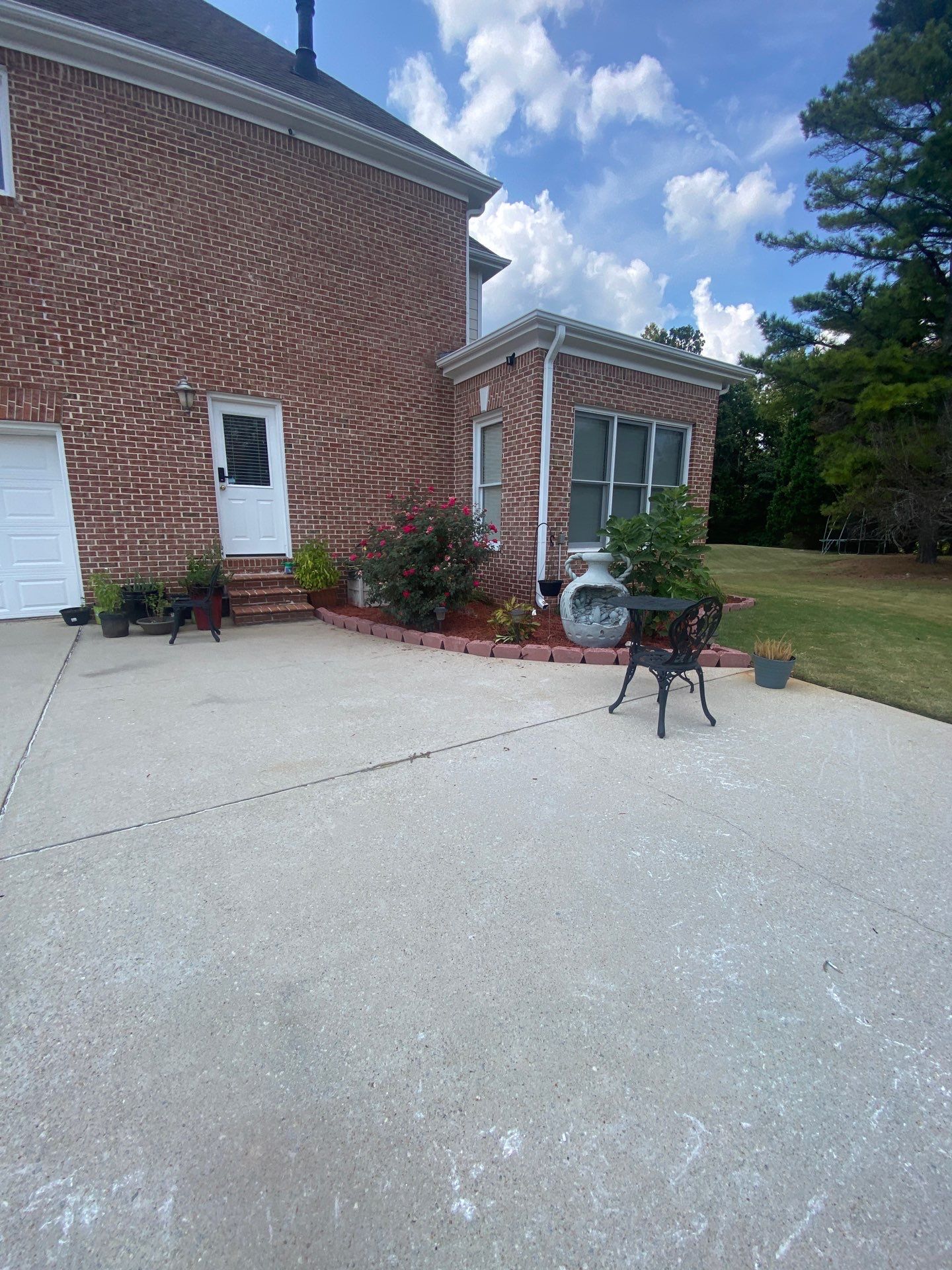 wall block and mulch by Serrato Landscape Innovations LLC