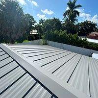 24ga 1" Nail-Strip Slate Gray by Total Roofing System The Metal Roof Experts