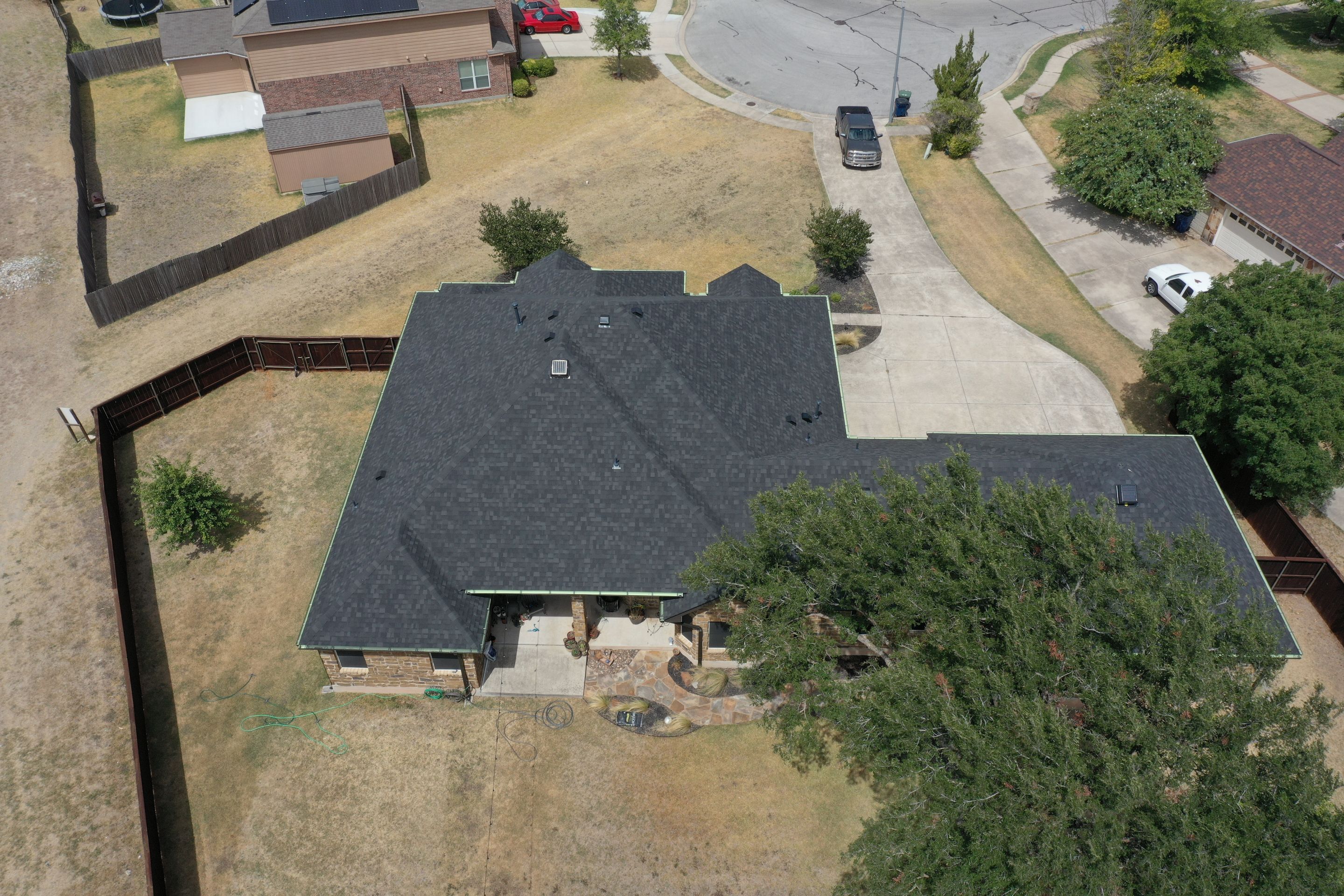 Residential Roof Replacement using OC by Action Exteriors Austin