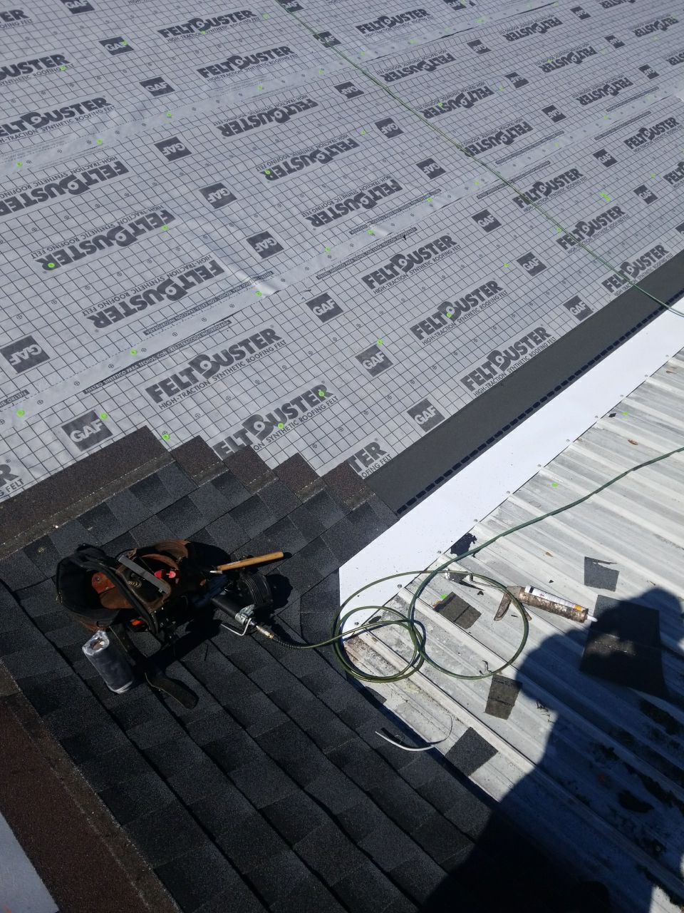 Residential Roofing Installation using Roof Replacement by American Roofing & Construction LLC