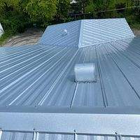26ga 5V Crimp Mill Finish by Total Roofing System The Metal Roof Experts