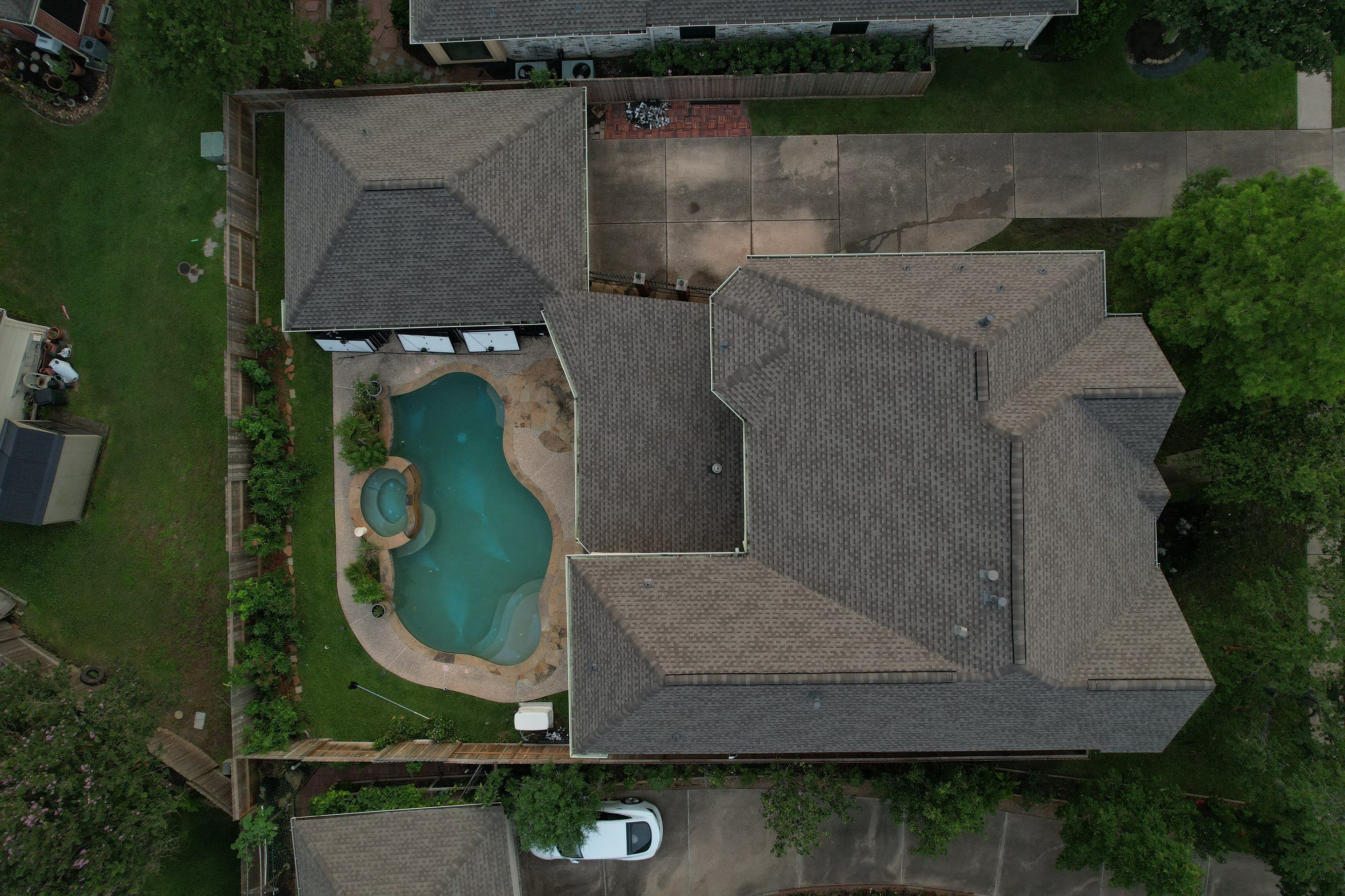 Residential Roofing Installation using GAF Timberline HDZ by Vlex Roofing