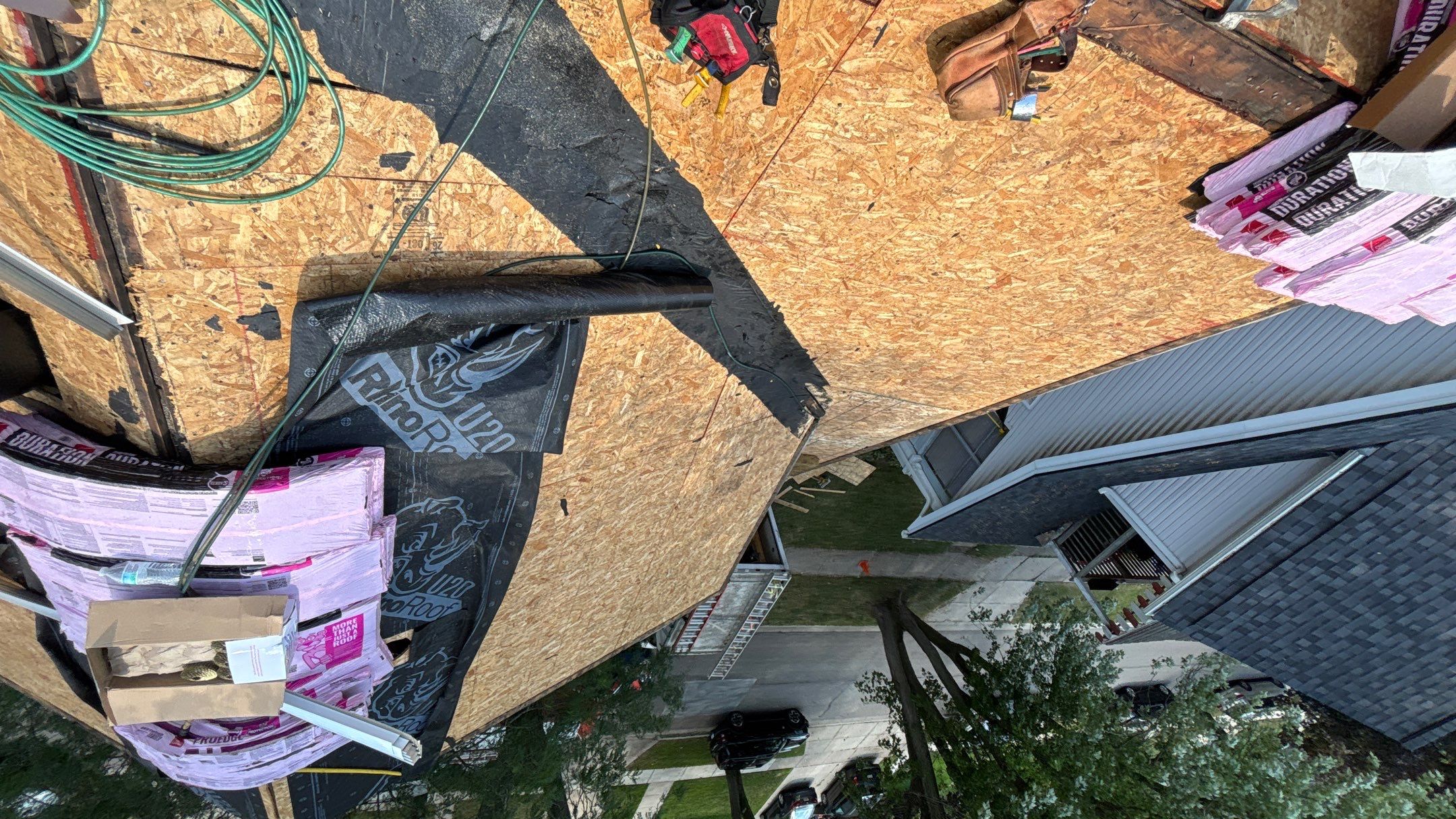 Roof Replacement using Owens Corning Driftwood by 180 Contractors