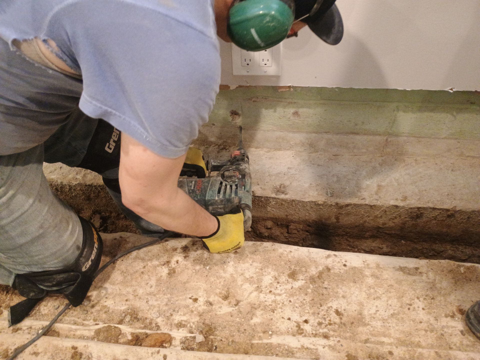 Interior Drain Tile & Sump Pump in Northwest Minneapolis by Waterproofing Northeast