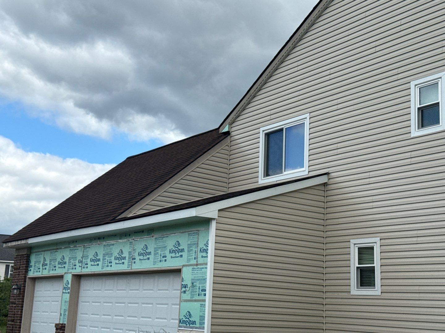 Siding Replacement using Alside D4 Odyssey-Plus Dutchlap Tuscan Clay by 180 Contractors