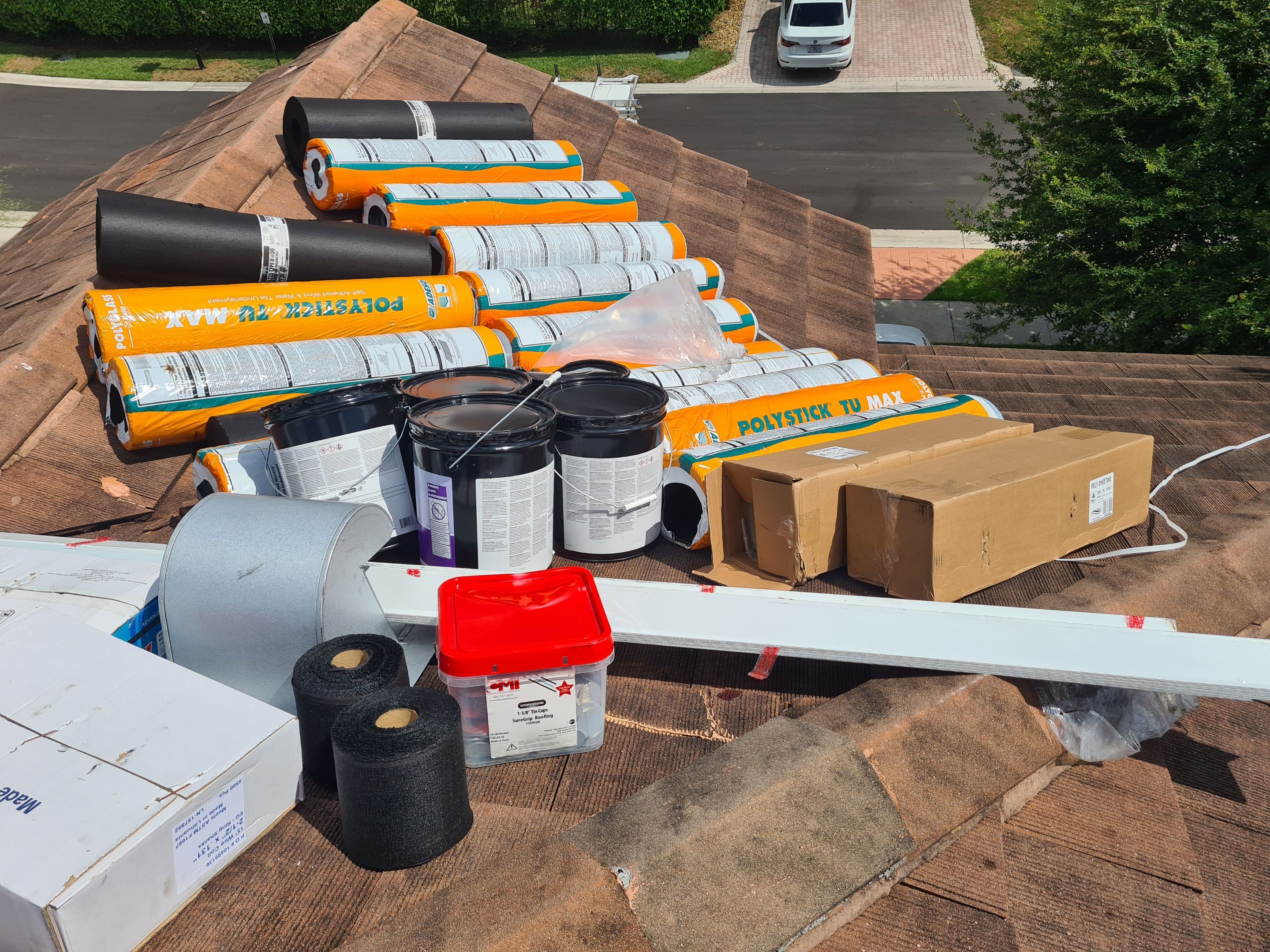 Residential Roofing Installation using Eagle Roofing Tile by BLUES BROTHERS ROOFING