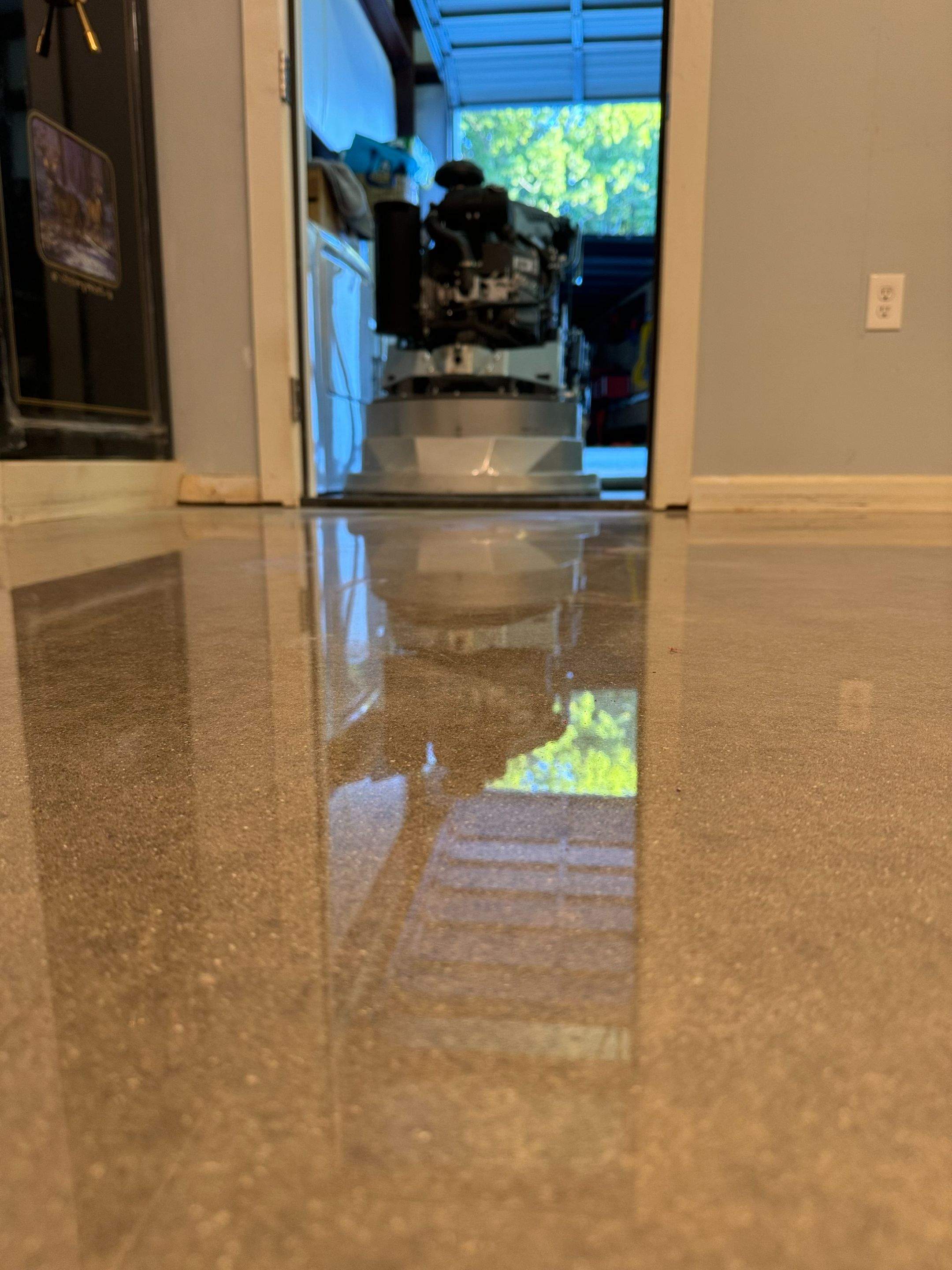 Natural Polished Floor by Endure Concrete Coatings