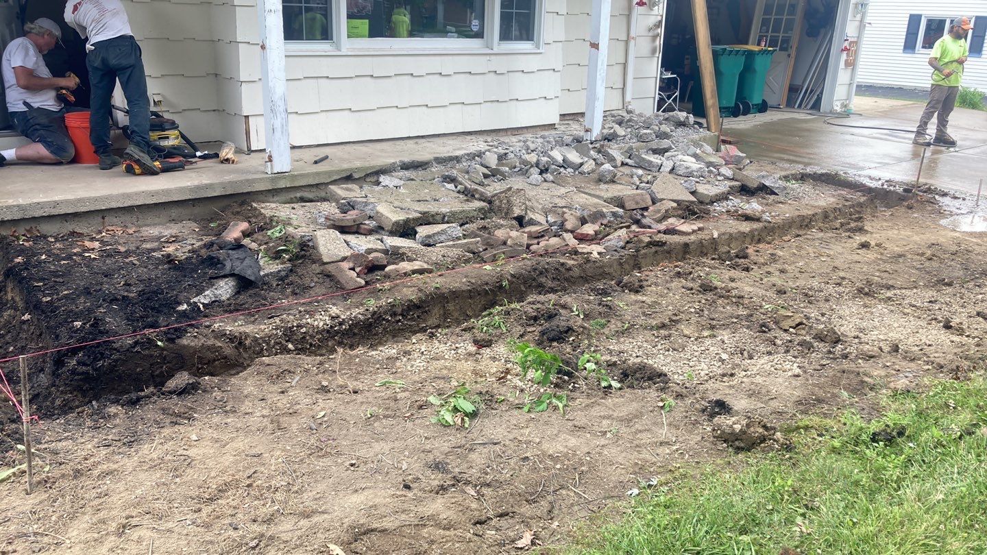 Porch and Concrete by Ivy Lea Construction
