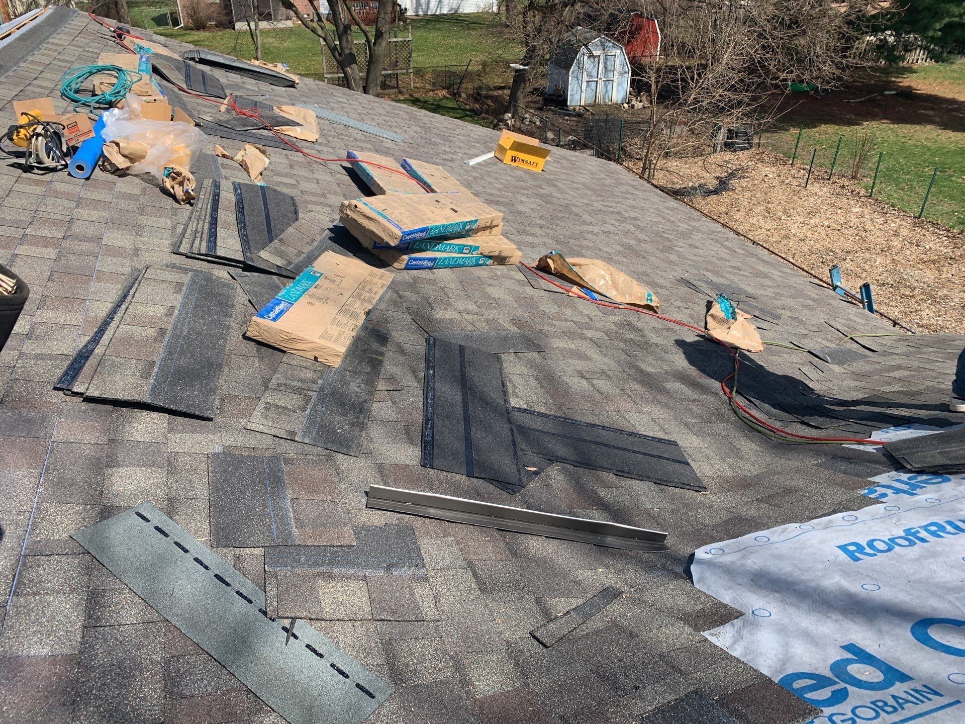 Roof Replacement using CertainTeed Landmark by 180 Contractors