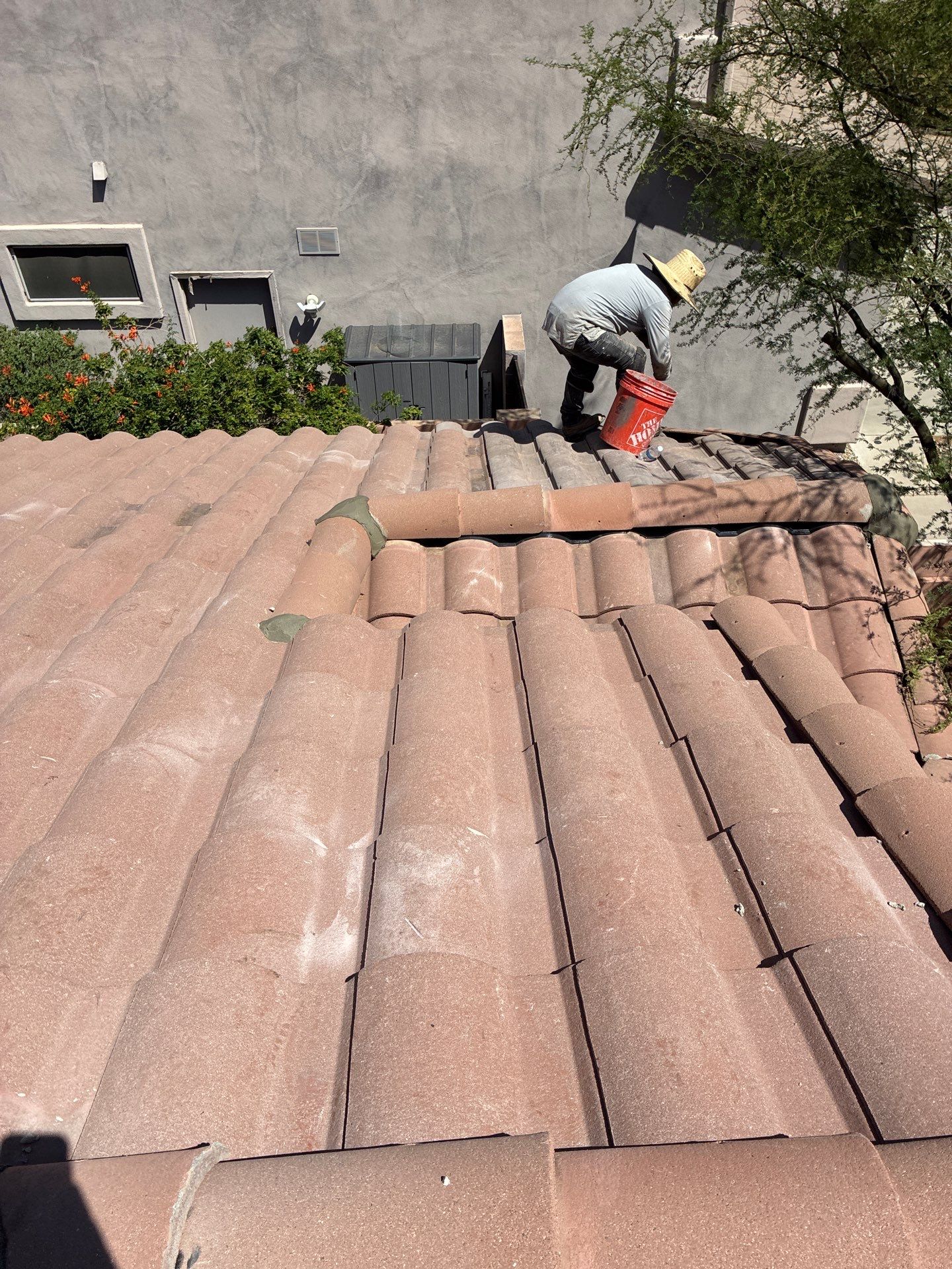 Tile Reset using Concrete Tiles in Gold Canyon by Weather-Tite Roofing