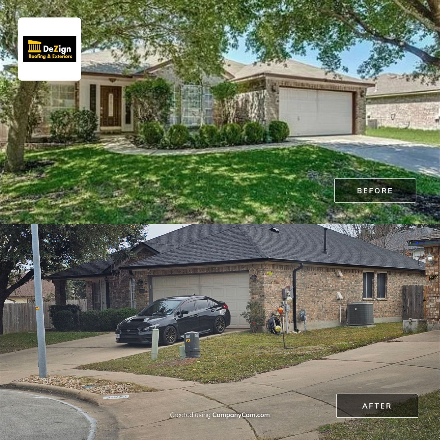 Siding Repair - Gutters - Roof Installation IKO Dynasty Granite Black by DeZign Roofing & Exteriors