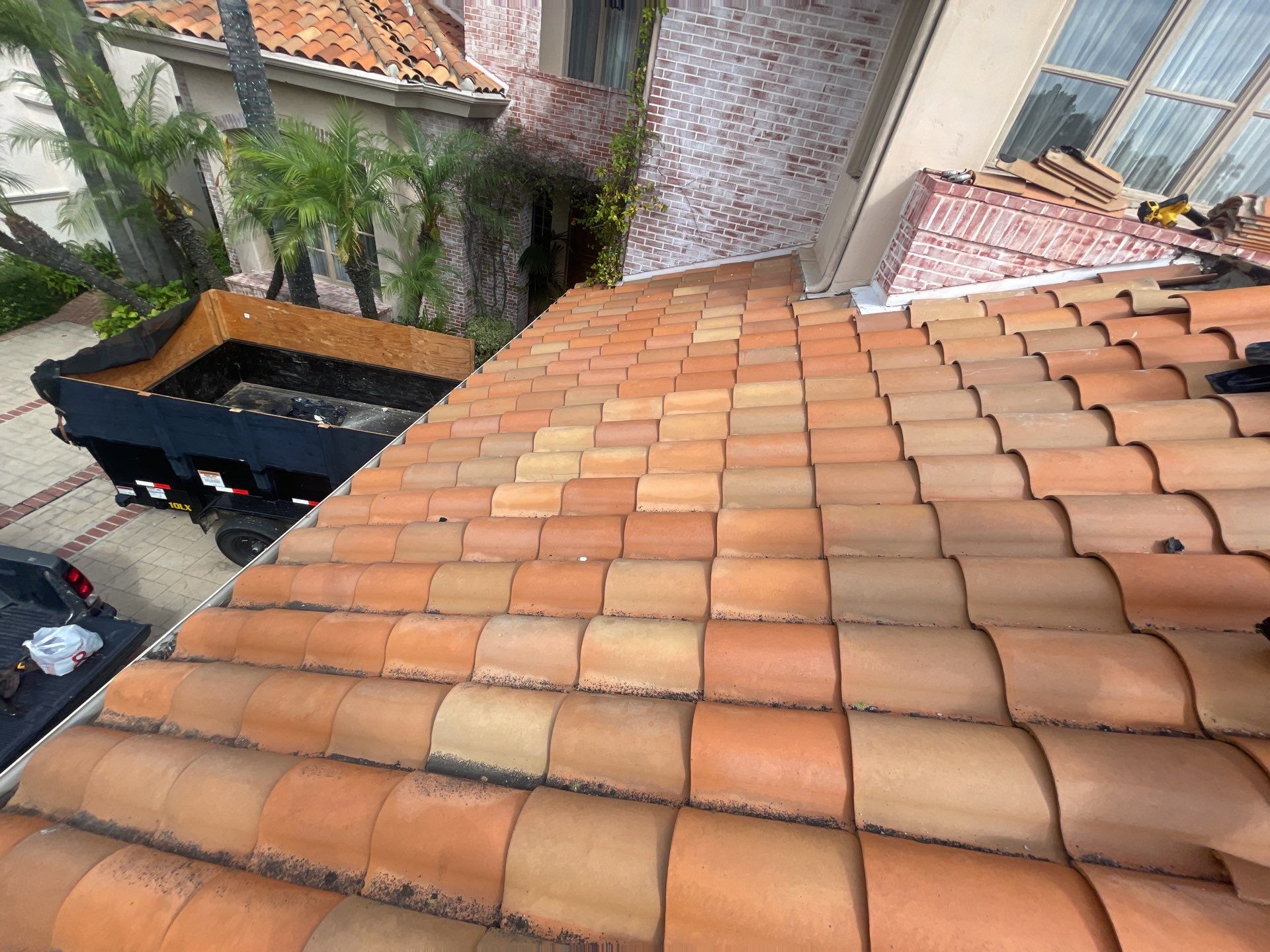 Tile Reset Project- Los Angeles CA 90049 by Epic Roof Replacement