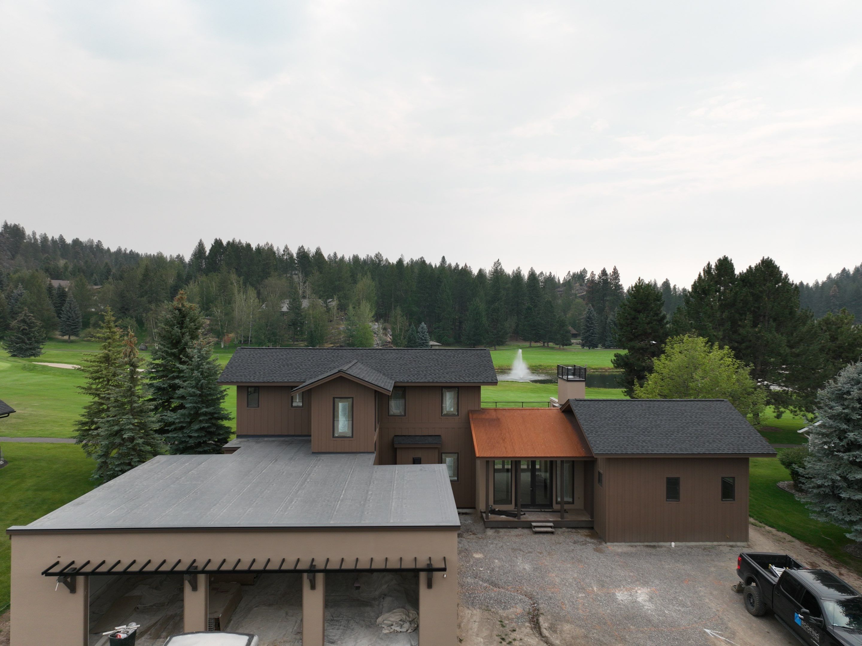 GAF Timberline HDZ - Charcoal by Montana Roofing Solutions