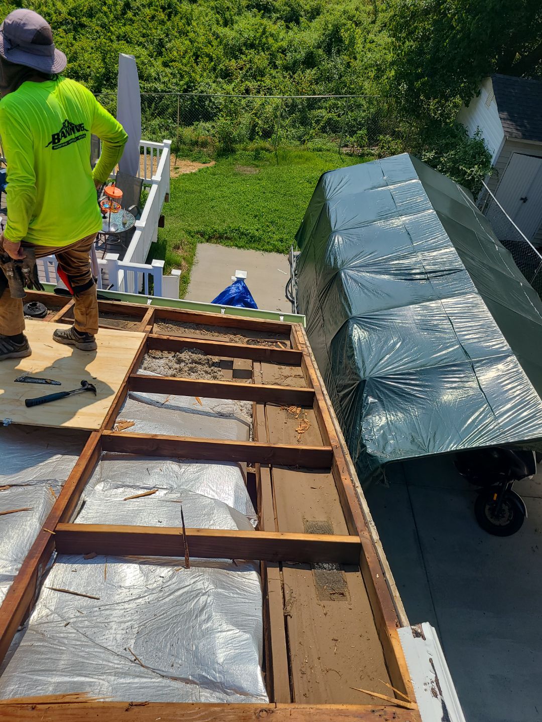 Woodbridge: Roof Replacement with CertainTeed Landmark Pro Designer Shingles in Max Def Colonial Slate by RM Banning, Inc.