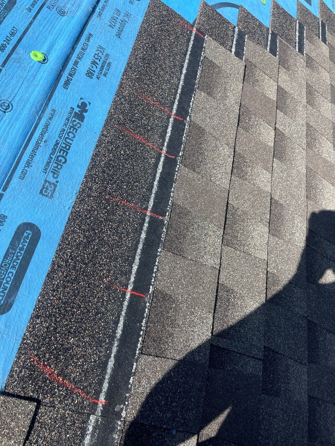Residential Roofing Installation using Roof Replacement by American Roofing & Construction LLC