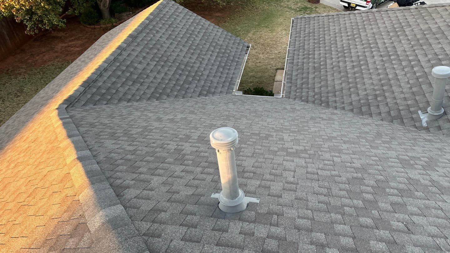 roof, vent, sun tunnel, & gutter replacement in Oklahoma City by McCann's Roofing and Construction