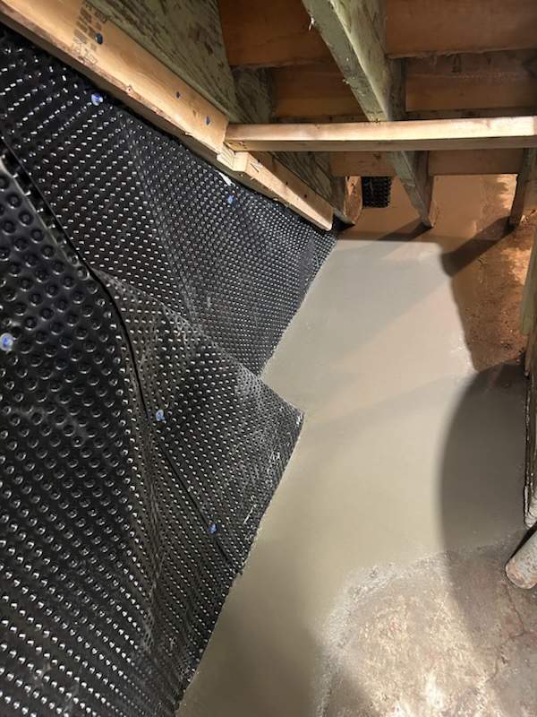 Drain Tile & Sump Pump in South MPLS by Waterproofing Northeast