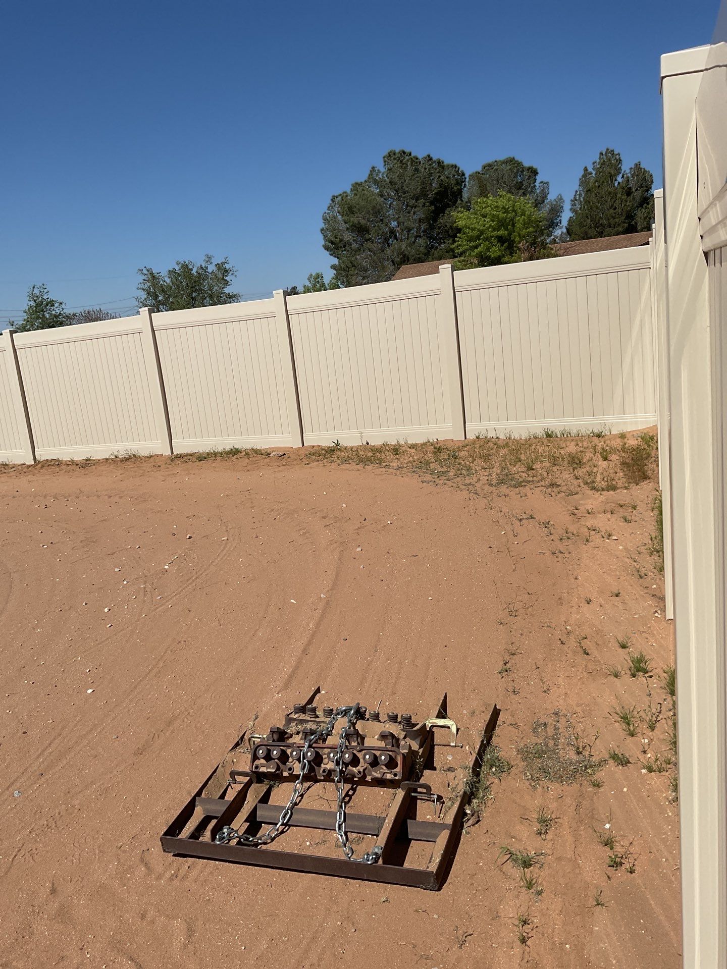 Fence Installation using Vinyl by Fence Guys Inc. 