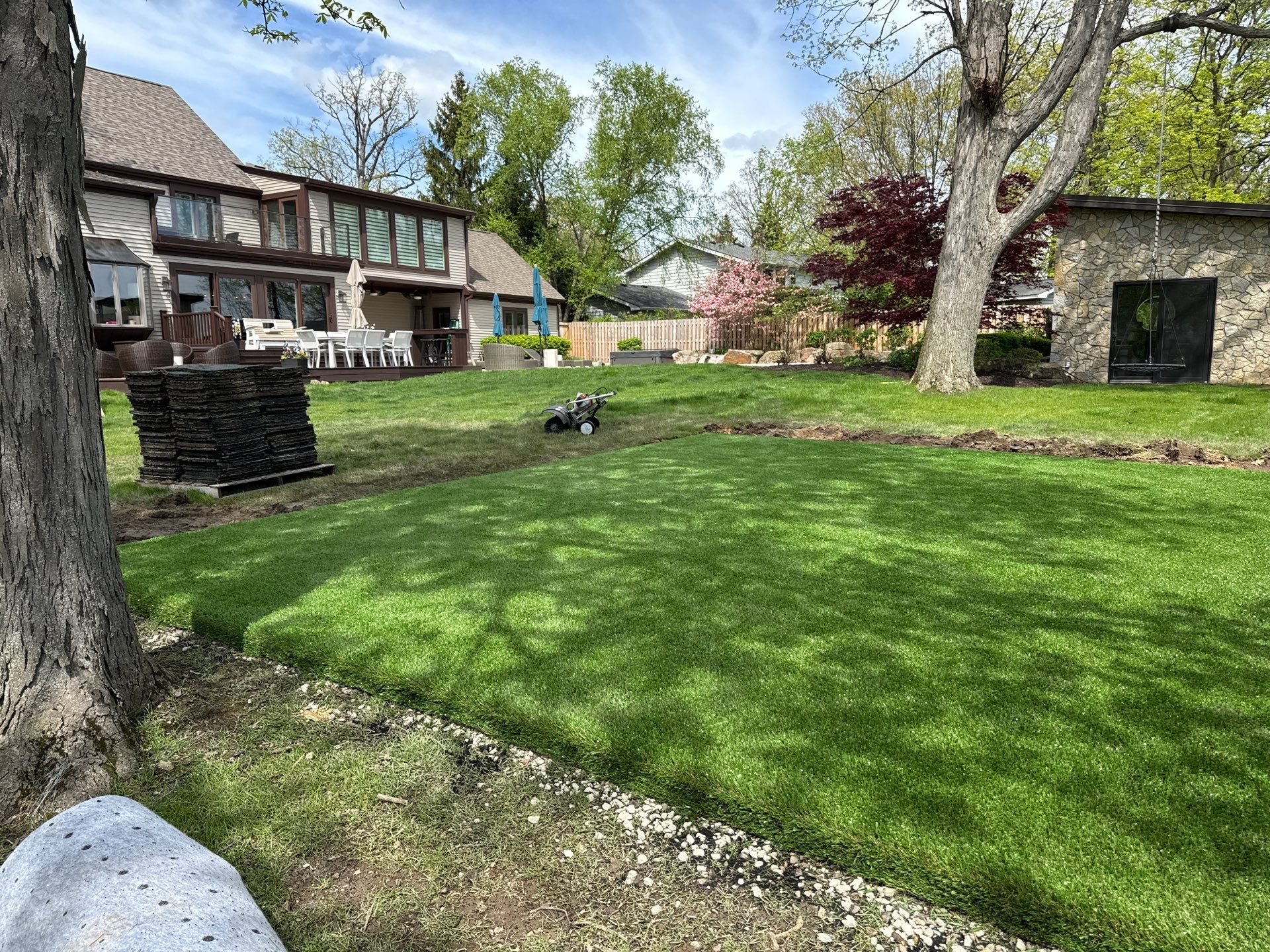 Playground Grass in Fort Wayne, IN by ForeverLawn NEIN/INDY