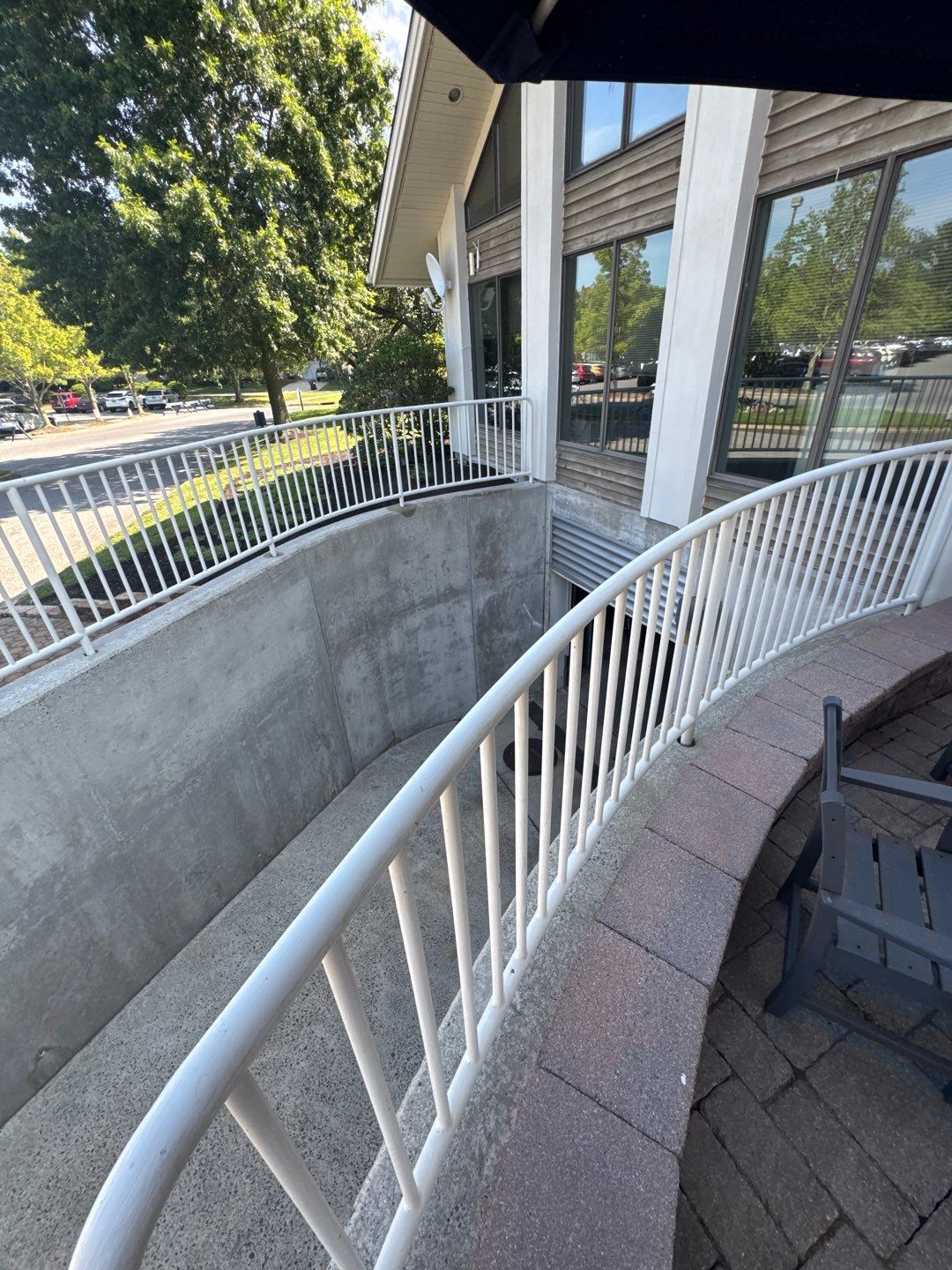 Commercial Cleaning using Building SoftWash & Pressure washing by SJ Exterior