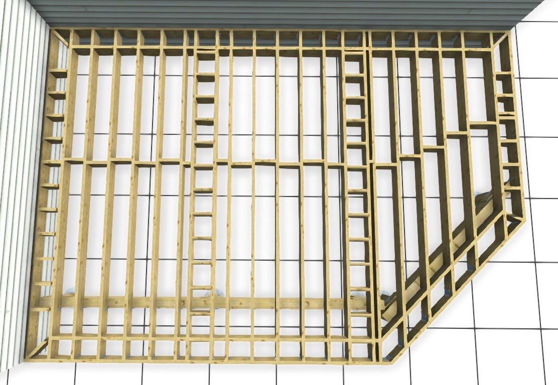 Composite Porch by Pillar and Pine