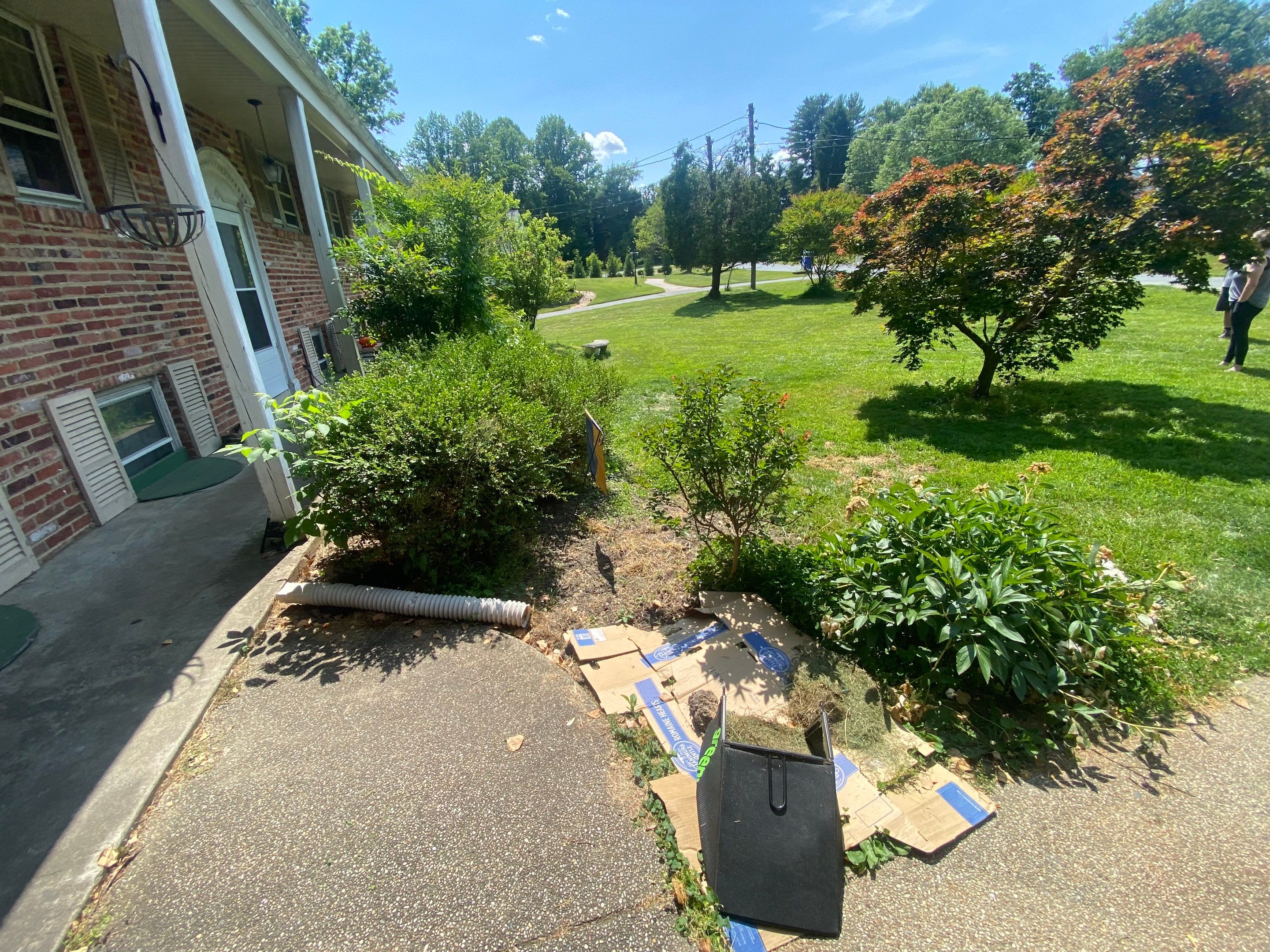 Landscape cleanup by The Smet Companies, LLC